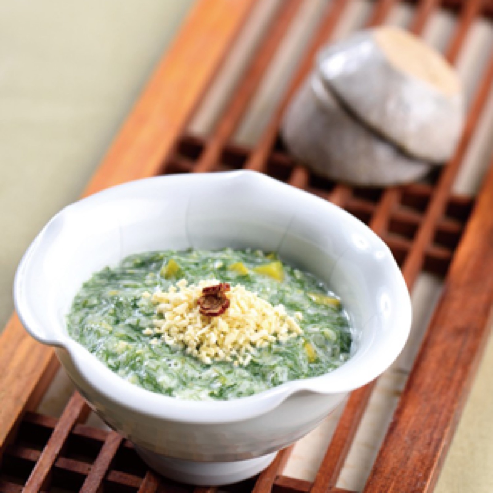 매생이 찹쌀범벅 완성 모습
