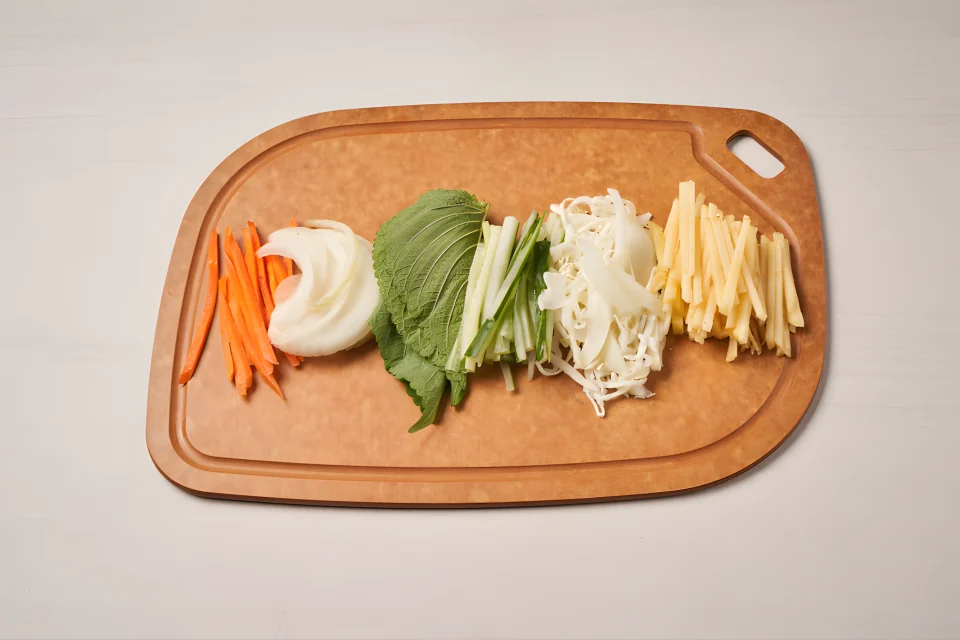 두부샐러드 메밀김밥 1단계 사진