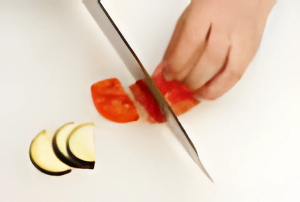 토마토 가지 카프레제 2단계 사진