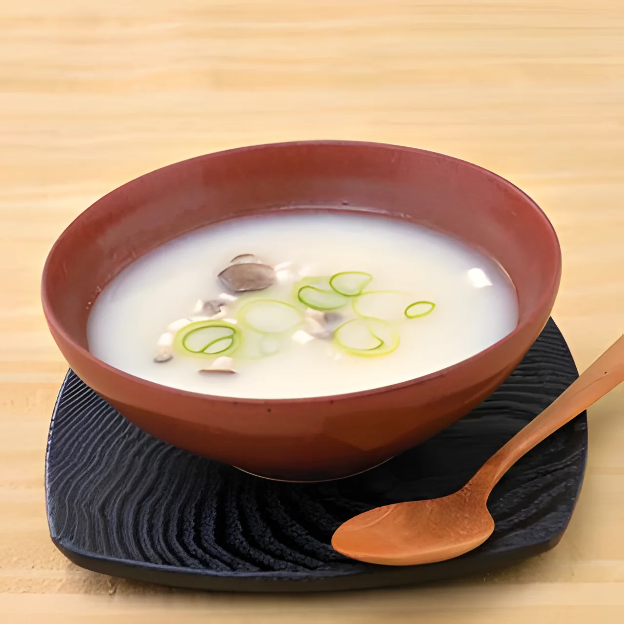 된장국 완성 모습