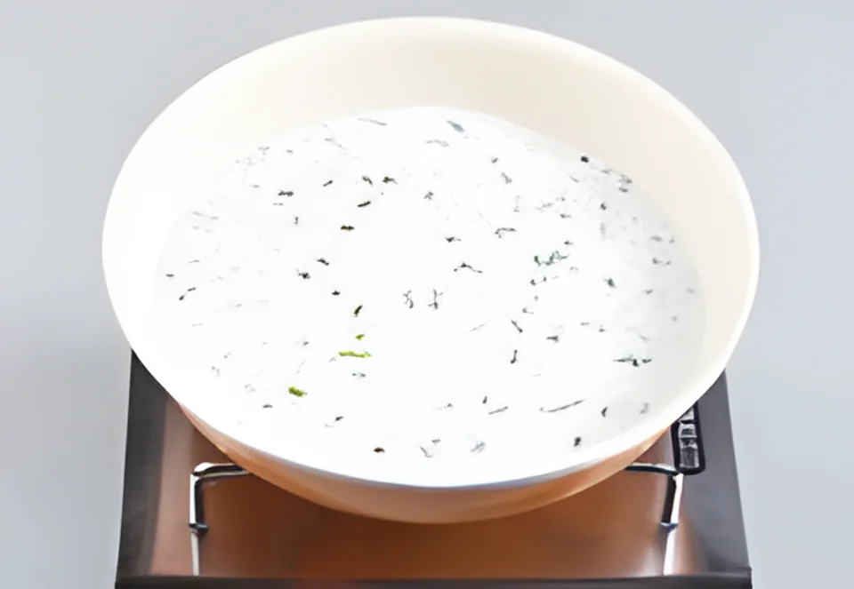 함초타락죽 2단계 사진