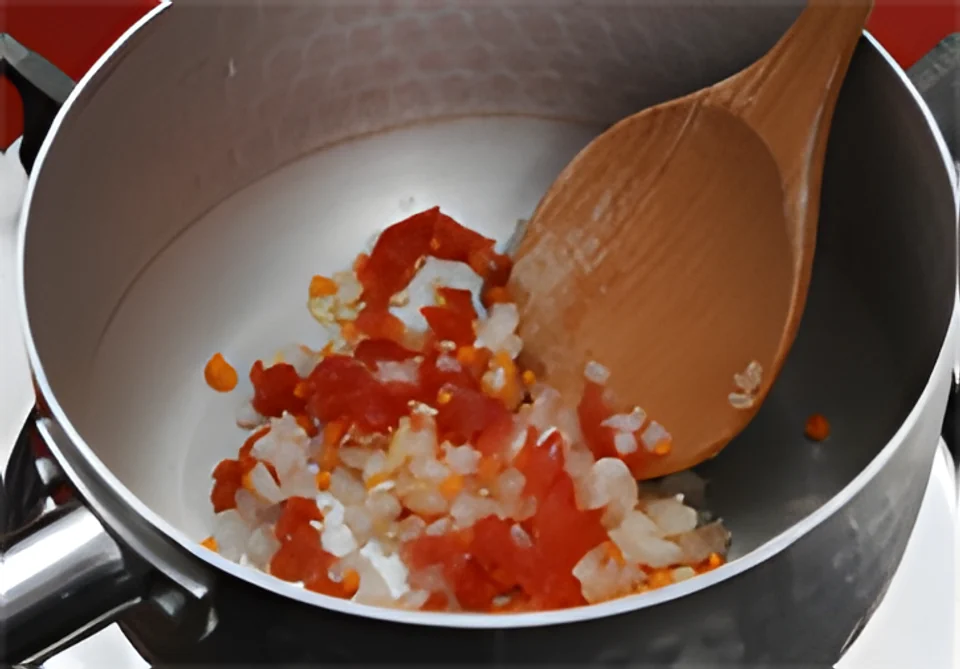 냉토마토파스타 6단계 사진