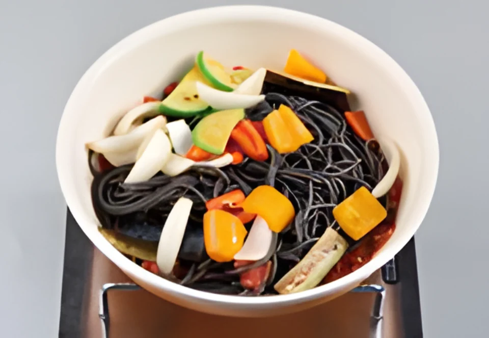 토마토스프파스타 4단계 사진