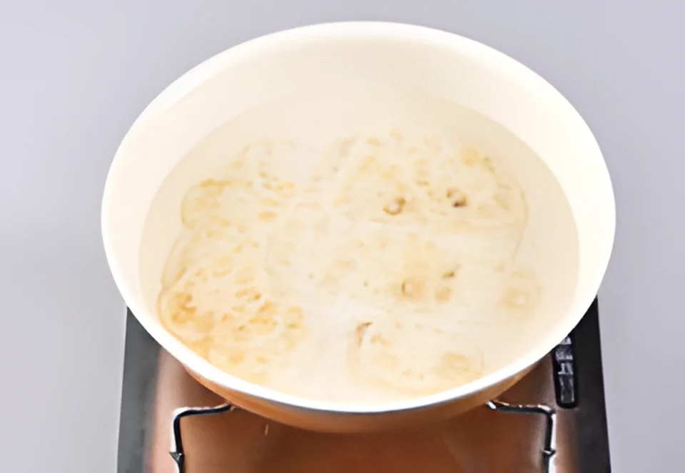 연근초무침 3단계 사진