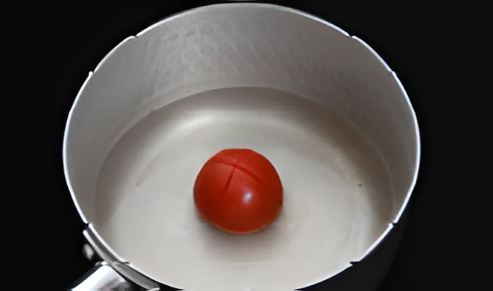 채소를 채운 토마토컵 1단계 사진