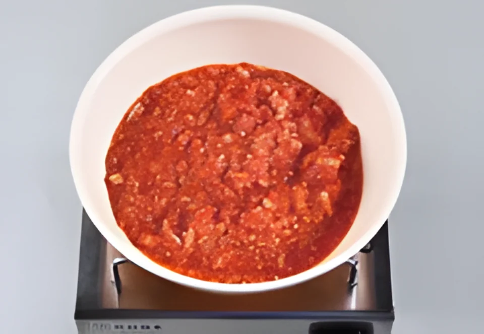 토마토스프파스타 3단계 사진