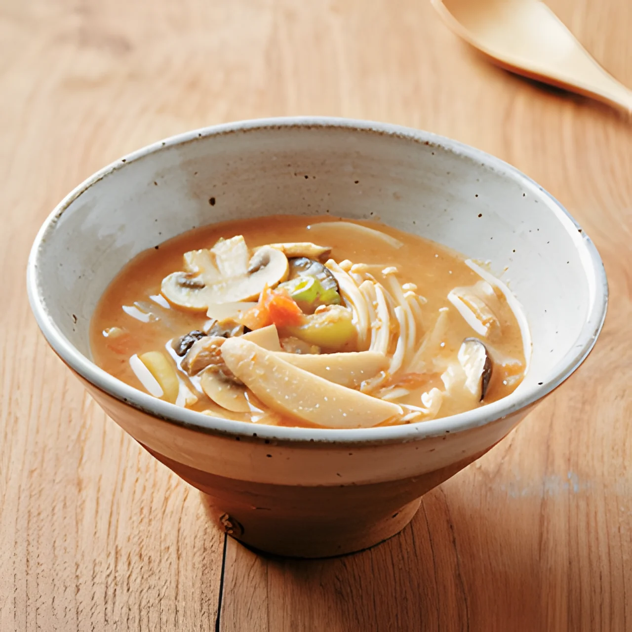 토마토요구르트된장국 완성 모습