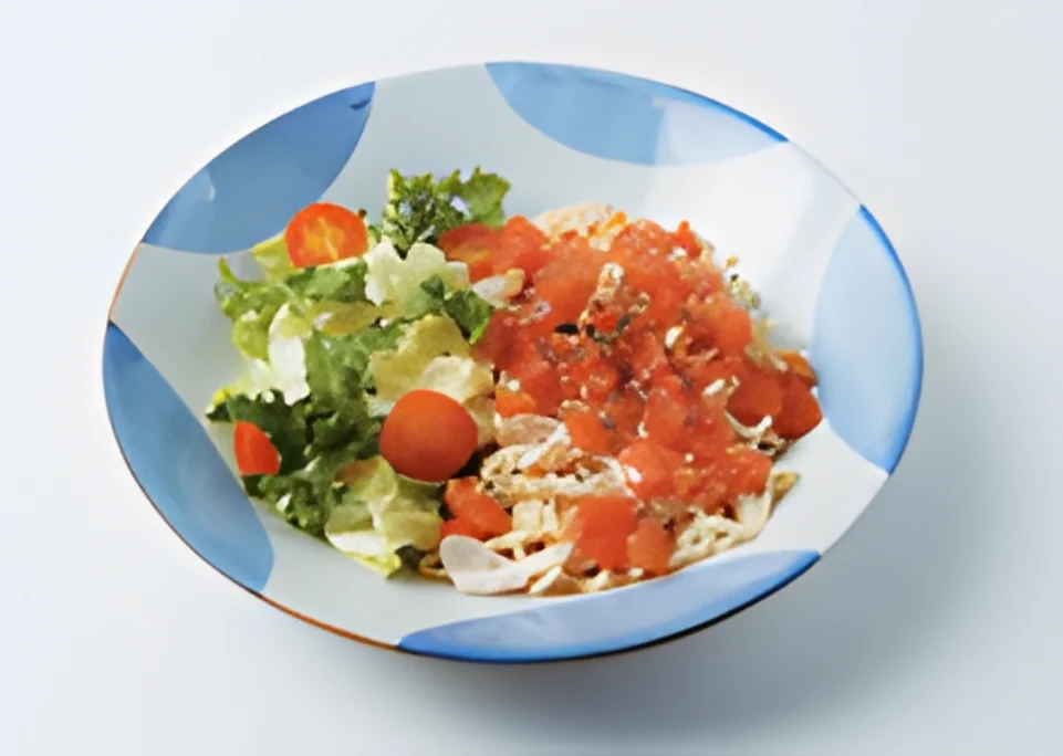 토마토샐러드라면 6단계 사진
