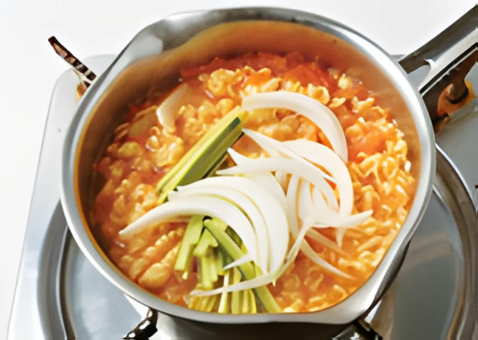 토마토라면 4단계 사진